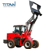 titan mini woods 2ton wheel spare parts log grapple small shovel snow blade new farm front end tractor loader with ripper