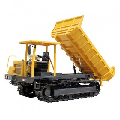 mini trailer truck 2 ton loading capacity rubber track crawler dumper GN20