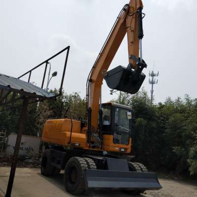 15 ton excavator prices wheel digger with 0.65CBM bucket