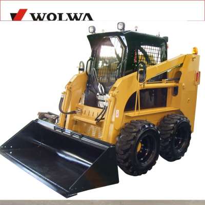 mini skid steer loader with optional trencher attachment for sale GNHC65