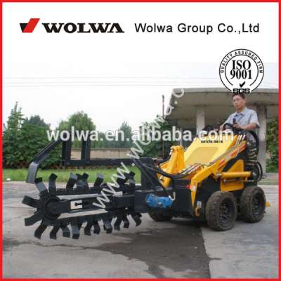 mini skid steer loader with trencher GN380